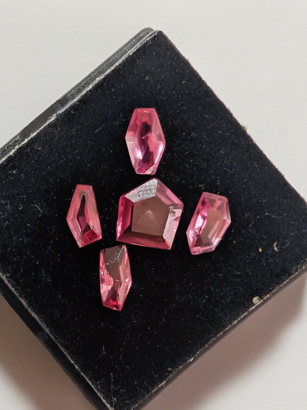 Pink Myanmar Spinel - Fancy Cut Geometric Facets